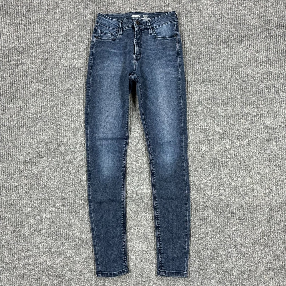 Old Navy Rockstar Jeans Womens Size 0 Super Skinny High Rise Secret Slim Pockets